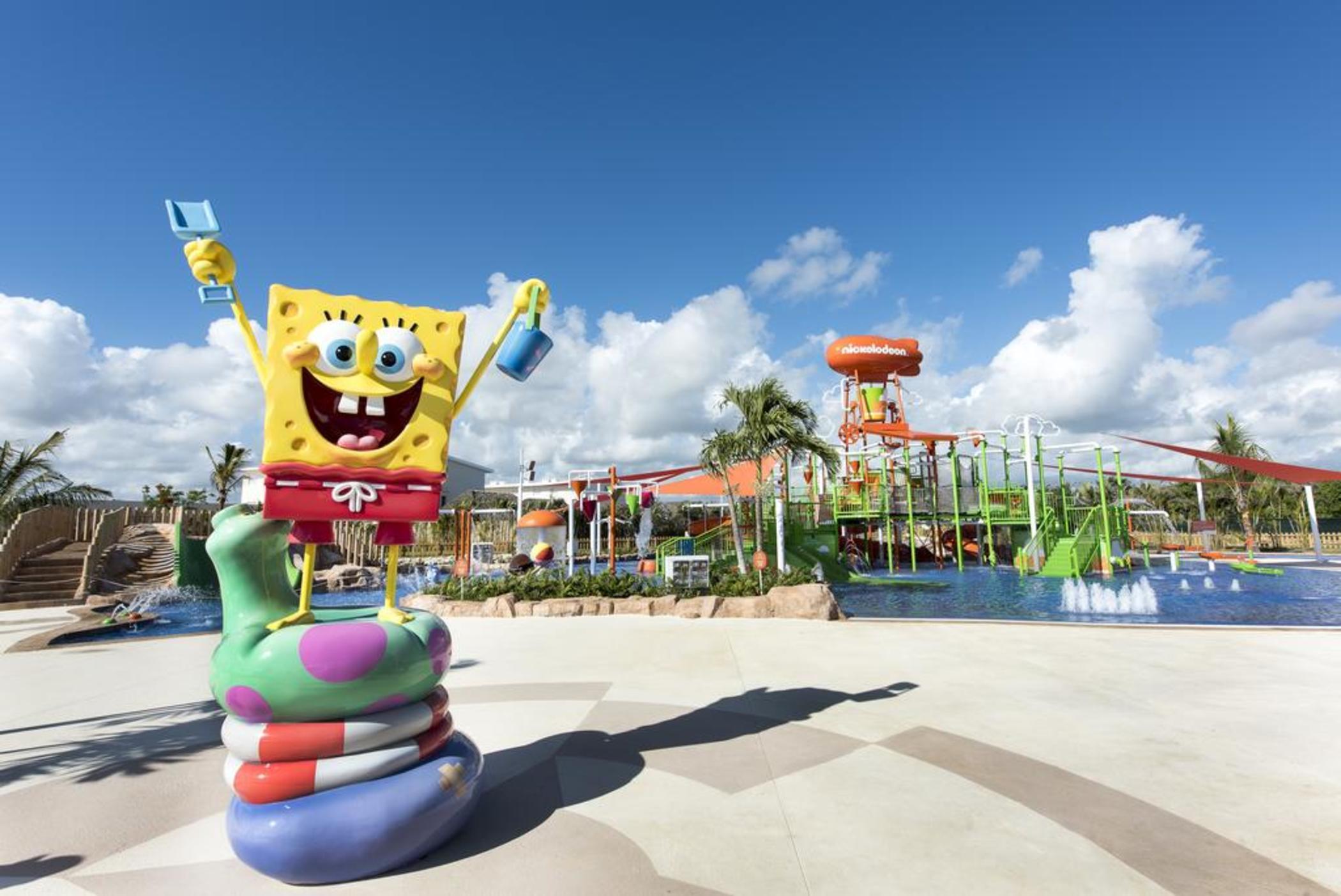Nickelodeon Hotels & Resorts Пунта-Кана Екстер'єр фото SpongeBob SquarePants at the water park